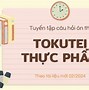 Lịch Đăng Ký Thi Tokutei Thực Phẩm 2022 Tại Tphcm